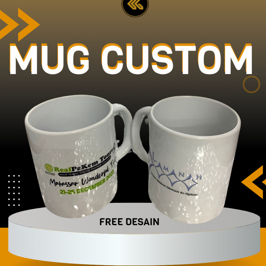 MUG SOUVENIR CUSTOM GAMBAR