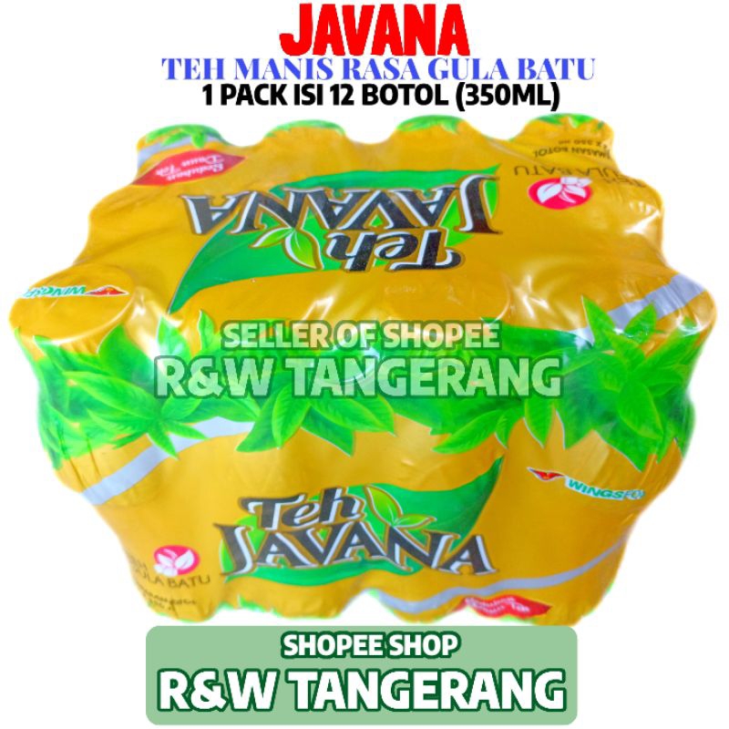 

Teh Javana Teh Siap Minum 1 Pack Isi 12 Botol 350ML