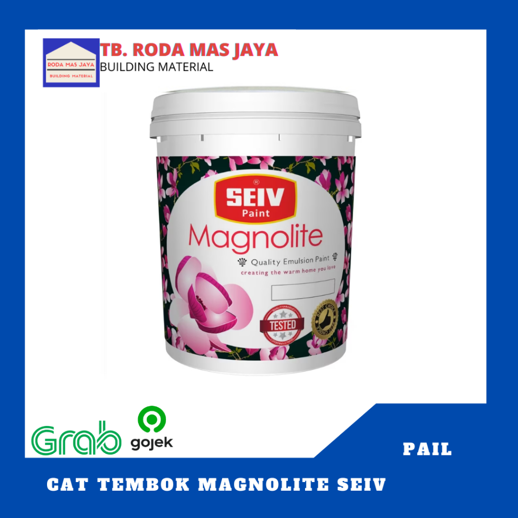 Cat Tembok / Cat Premium Interior / Seiv Magnolite Pail