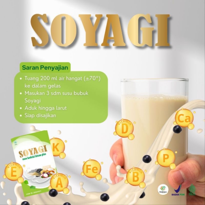 

SOYAGI Susu Kedelai Rendah Kalori Lemak Diet Efektif Seimbang