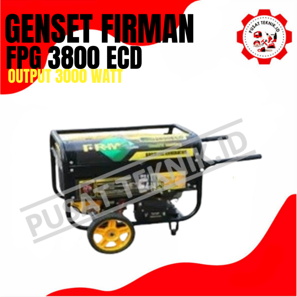 GASOLINE GENERATOR FIRMAN FPG 3800 ECD | GENSET BENSIN FIRMAN