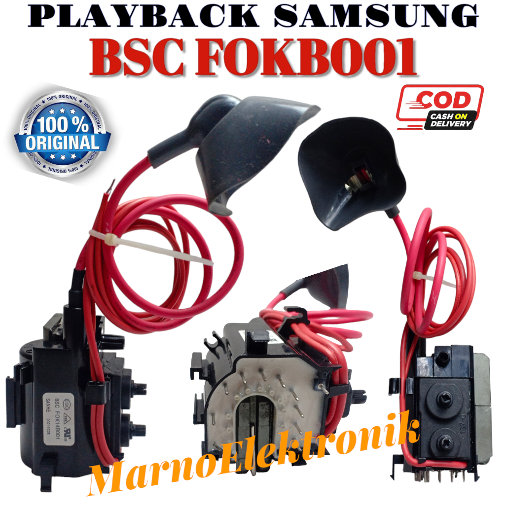 PLAYBACK FLYBACK TV SAMSUNG BSC FOK14B001 BSCFOK14B001 ORIGINAL