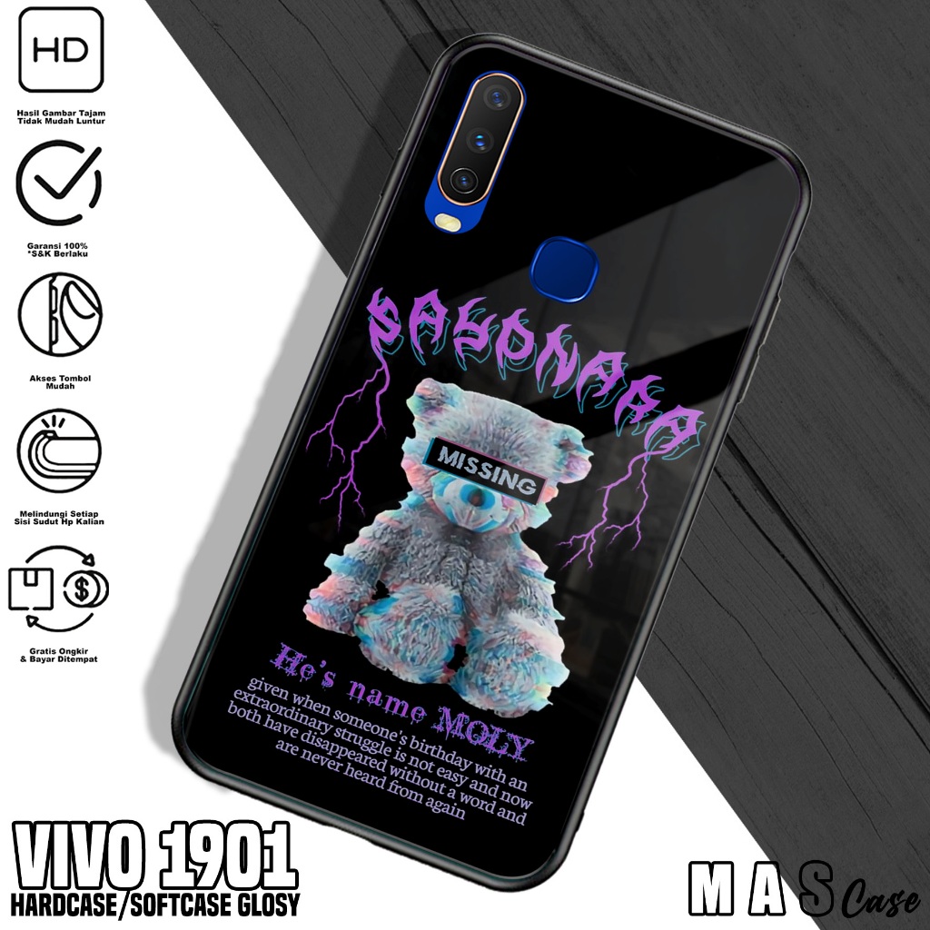 Case VIVO 1901 - Casing Hp VIVO 1901 ( BNKA ) Silikon Hp VIVO 1901 - Softcase Glass Kaca VIVO 1901 -