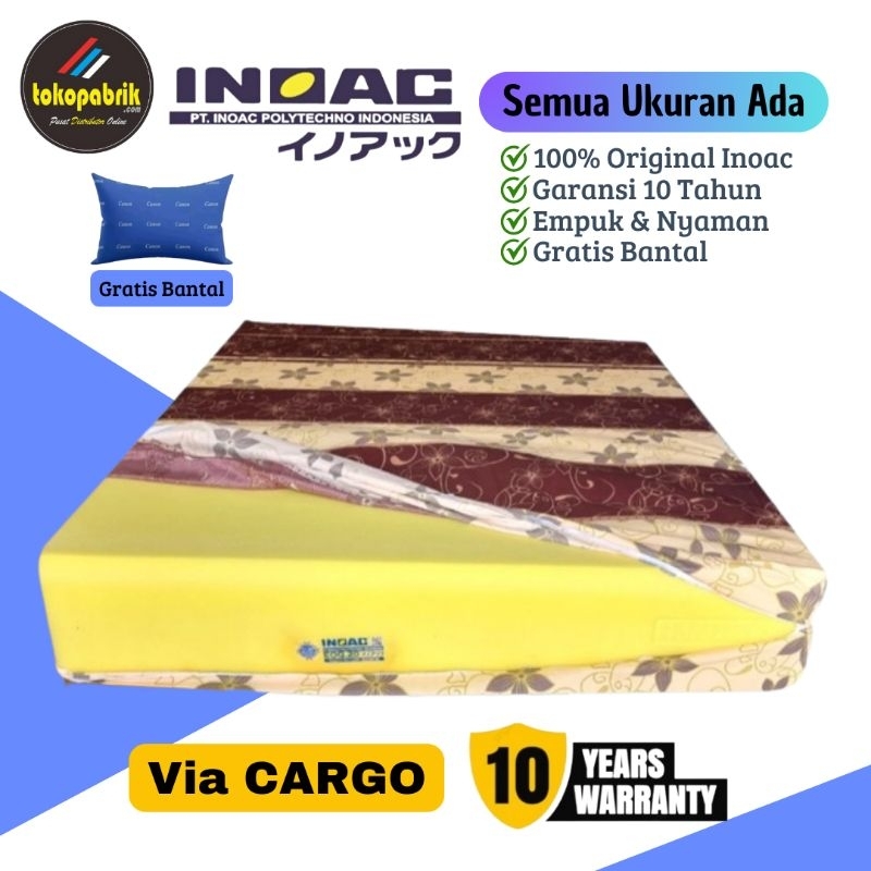 Kasur Busa Inoac Original Ukuran 120, 140, 160, 180 cm Kasur Full Busa Tebal 20 / 30 cm Termurah Ber