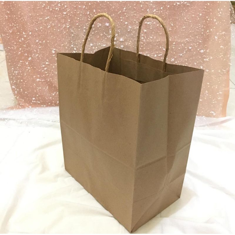 

(ISI 5pcs) Paper Bag M 24 x 12 x 34 cm