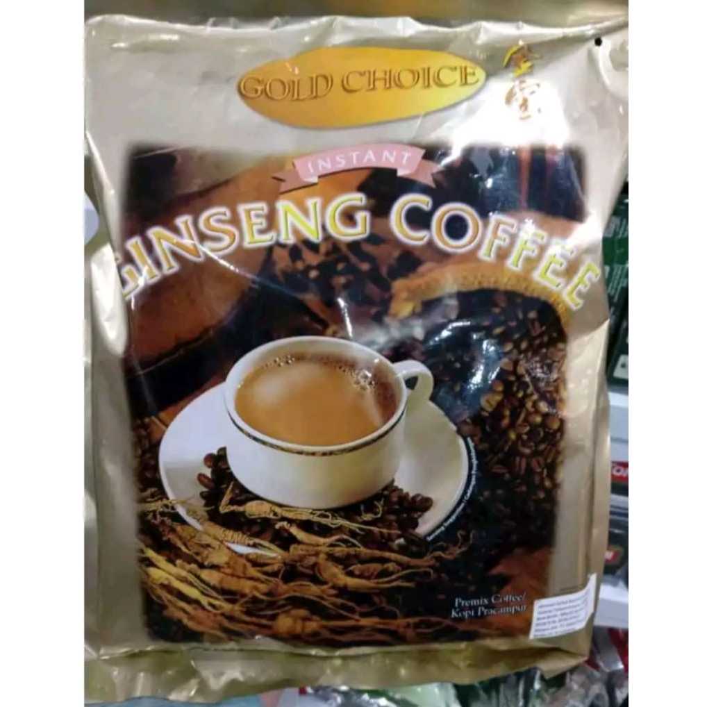 

GOLD CHOICE GINSENG COFFEE / KOPI GINSENG Malaysia 400 gr / 20s