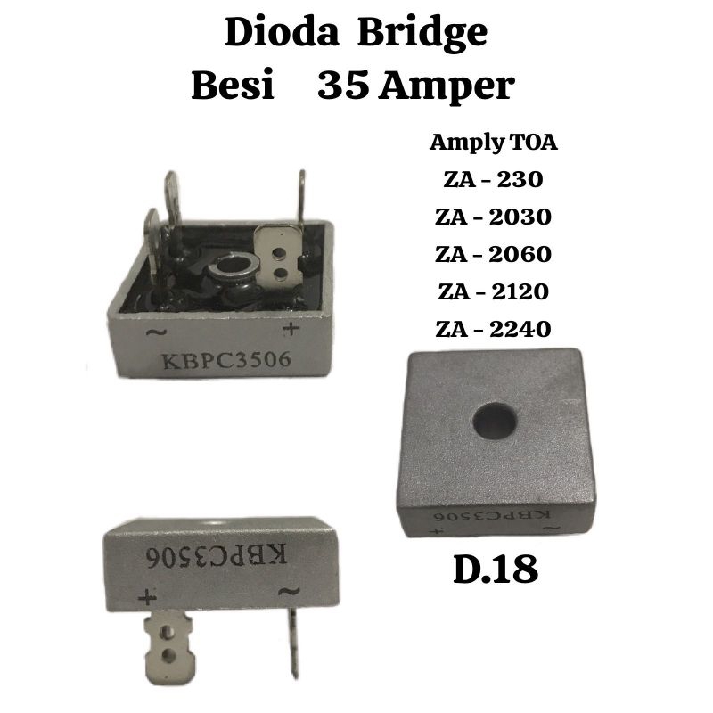 Dioda Bridge Kiprok 35A