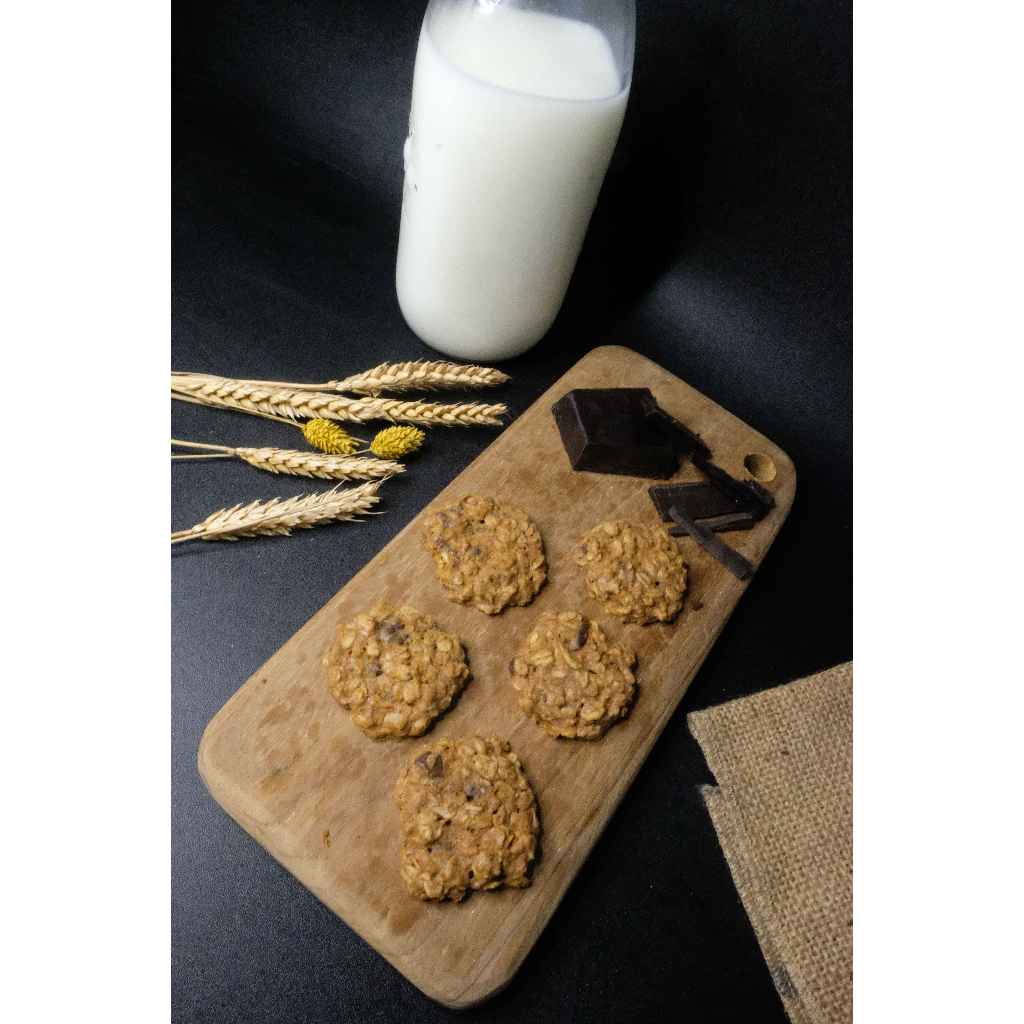 

Oatmeal Cookies Coklat Toples Plastik - Biskuit - Kingdat