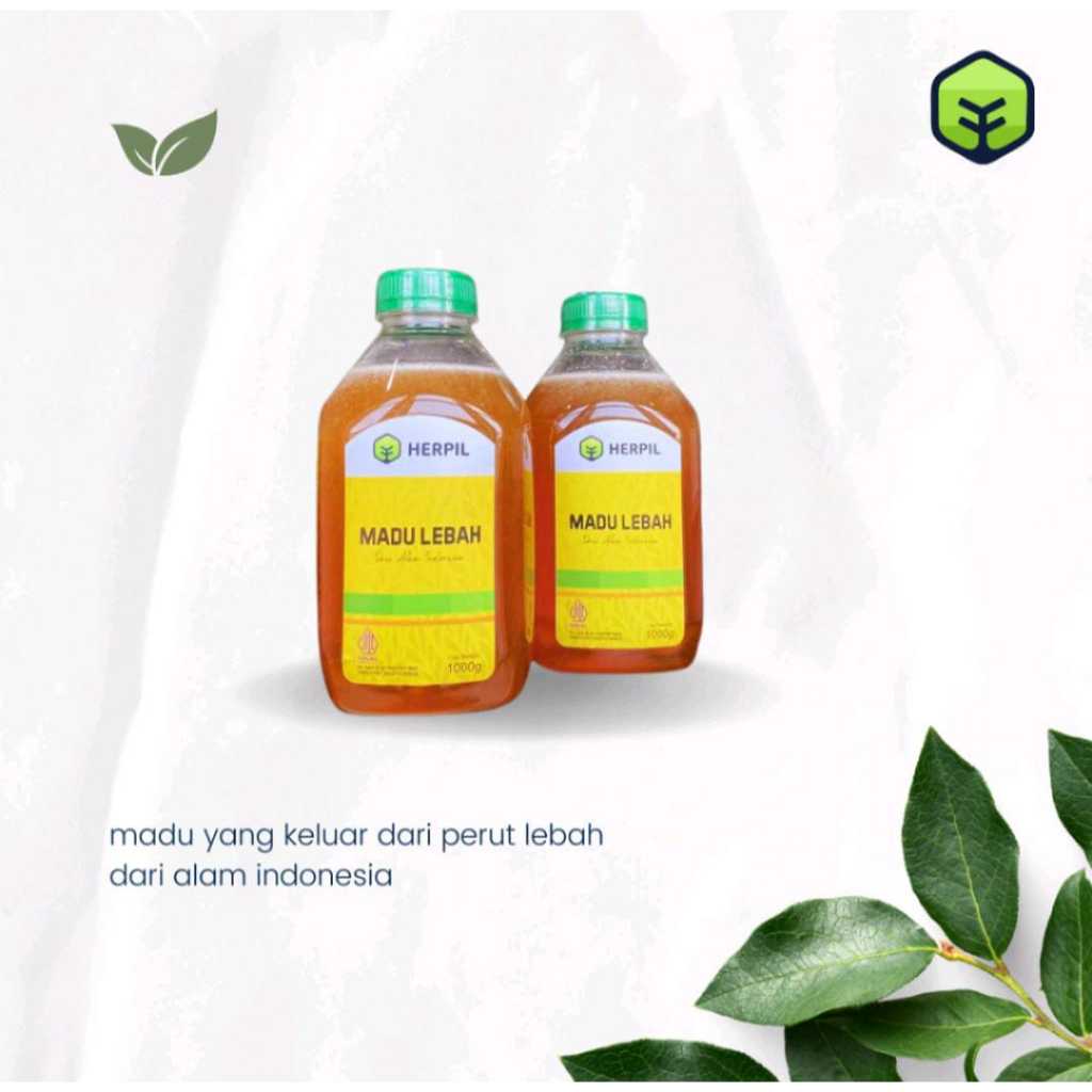 

MADU MURNI 100% 1KG HERPIL HALAL PIRT