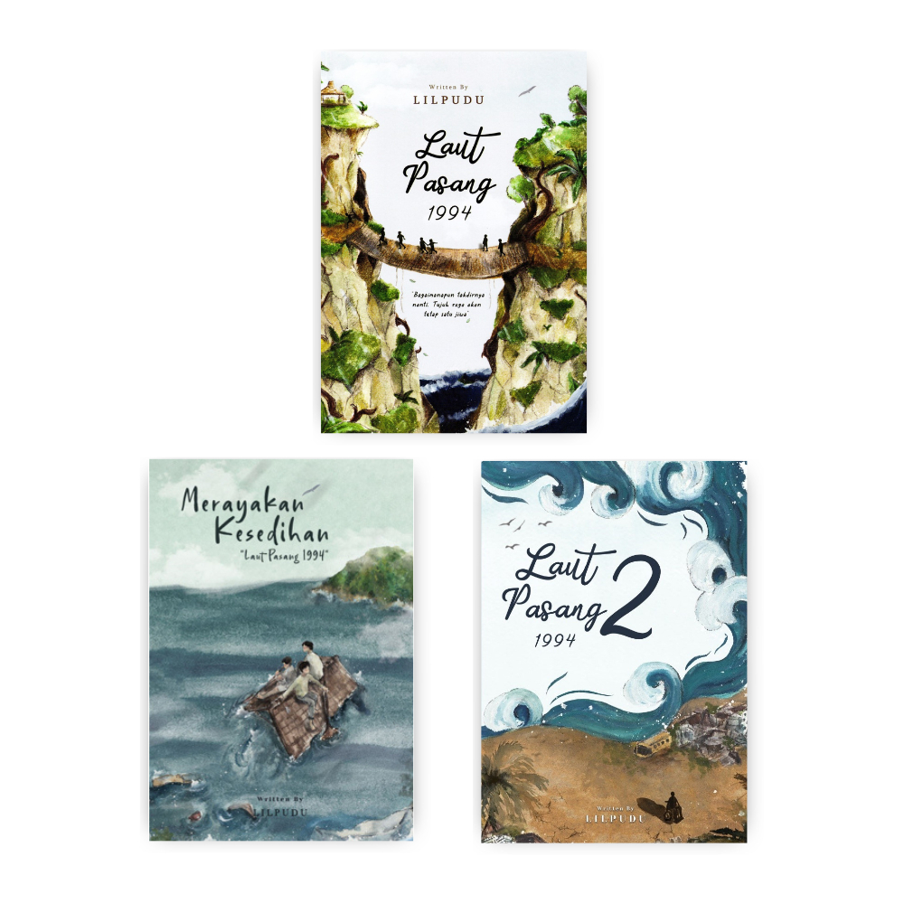 AK -  READY NOVEL LAUT PASANG 1994 , MERAYAKAN KESEDIHAN , LAUT PASANG 1994 VOL.2