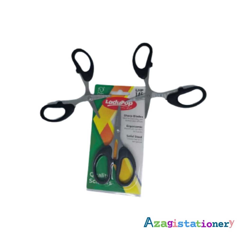 

Gunting Kecil Lady Pop Gagang Hitam LHP 4.5" -145 / Gunting Milton Smi 145