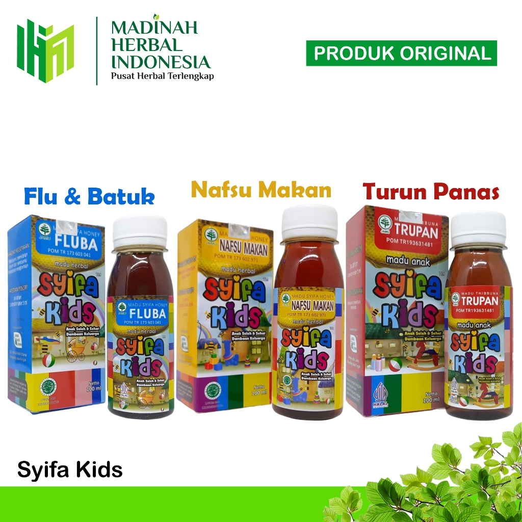 Syifa Kids Nafsu Makan - Syifa Kids Fluba - Syifa Kids Trupan