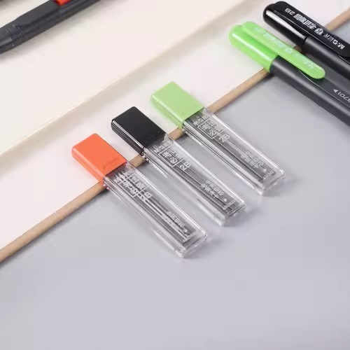 

M&G Chisel Mechanical Pencil Leads 1.8mm 2B / Isi Pensil Mekanik Pipih ASL36201