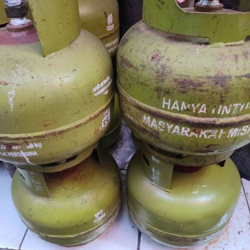 Tabung gas 3 kg kilo LPG kosong