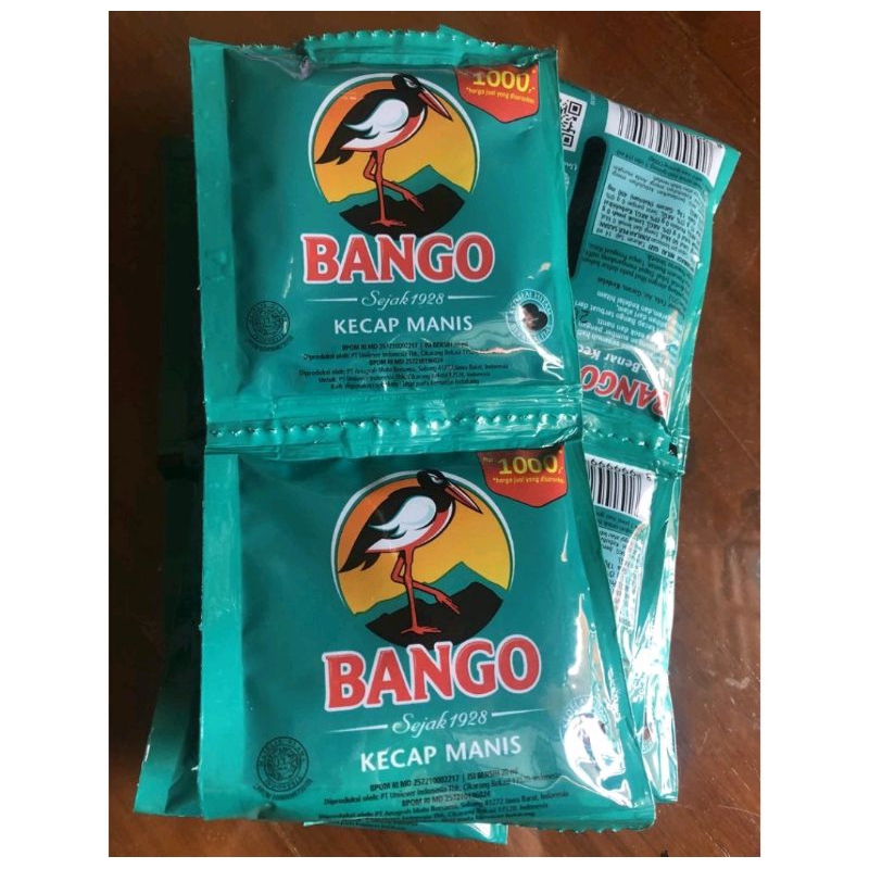 

Kecap Bango manis per renteng isi 12pcs