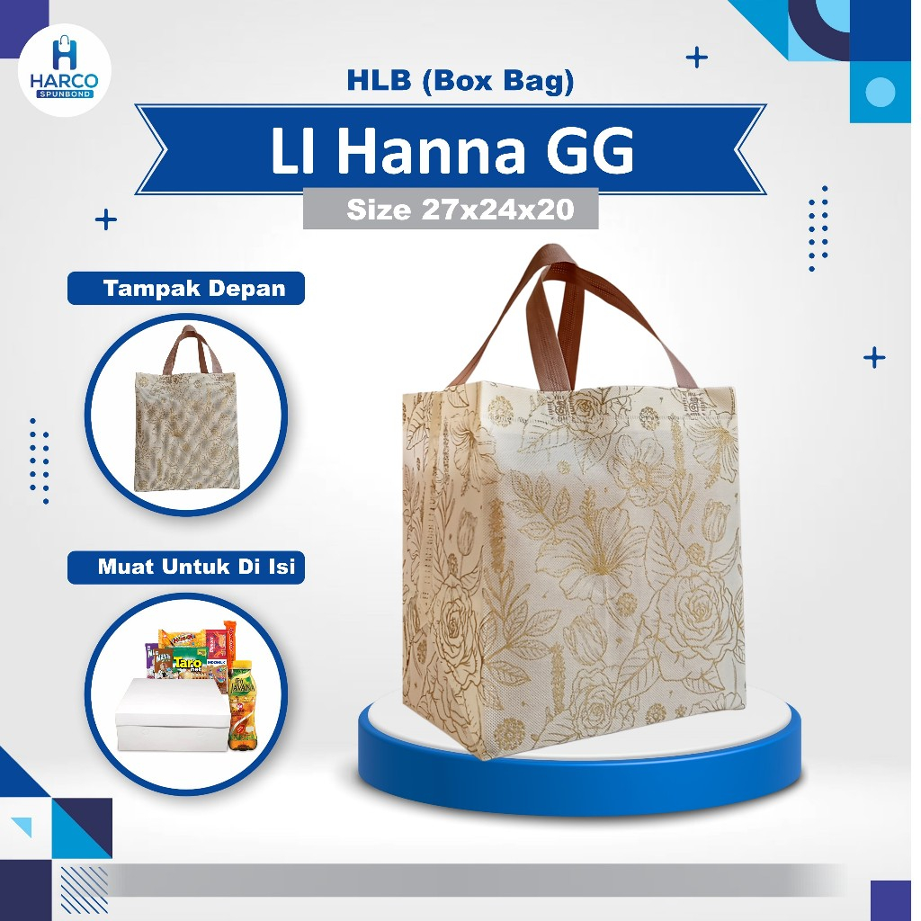 

HARCO Tas Hajatan Tas Besek Tas Kotak Nasi 20X20 Tas Box Nasi Hajatan Tas Tasyakuran Uk. 27x24x20 cm