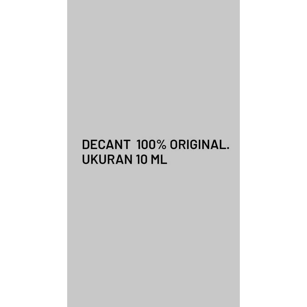 Decant original Hugo Boss Element EDT Men