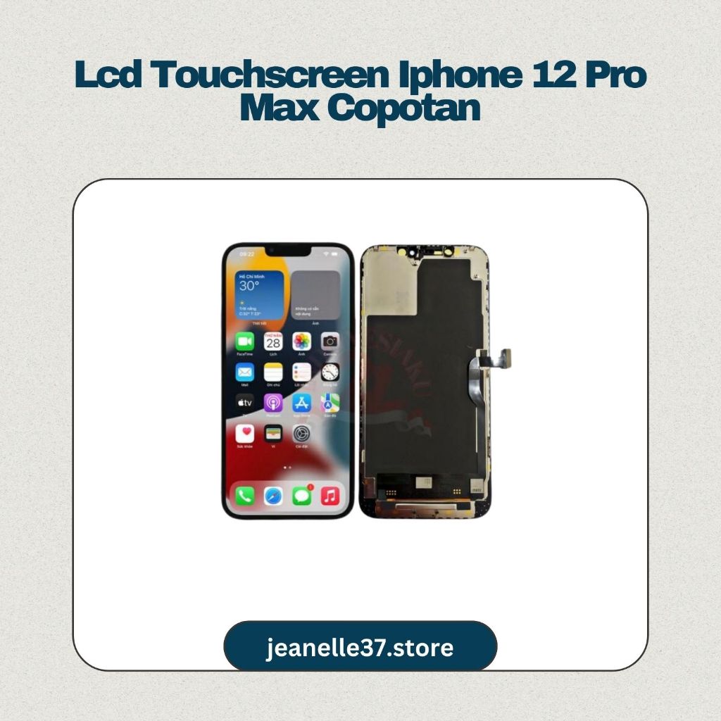 Lcd Touchscreen Iphone 12 Pro Max Copotan Best Seller