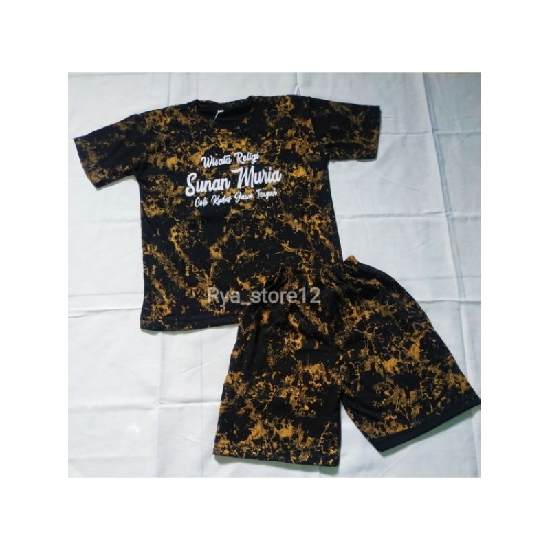 Setelan Anak Sunan Muria Hitam Cabutan