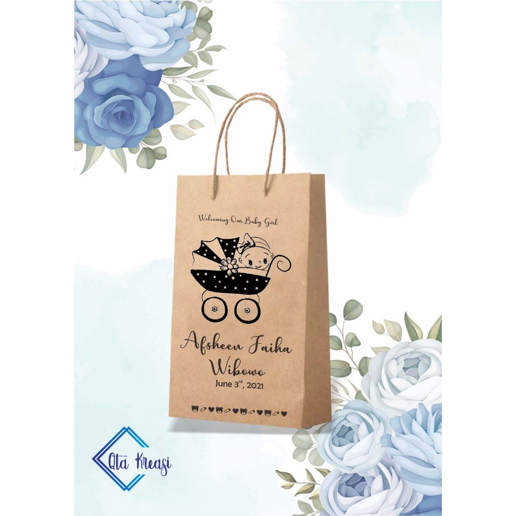 

paperbag custom sesuai reques 9*9*14