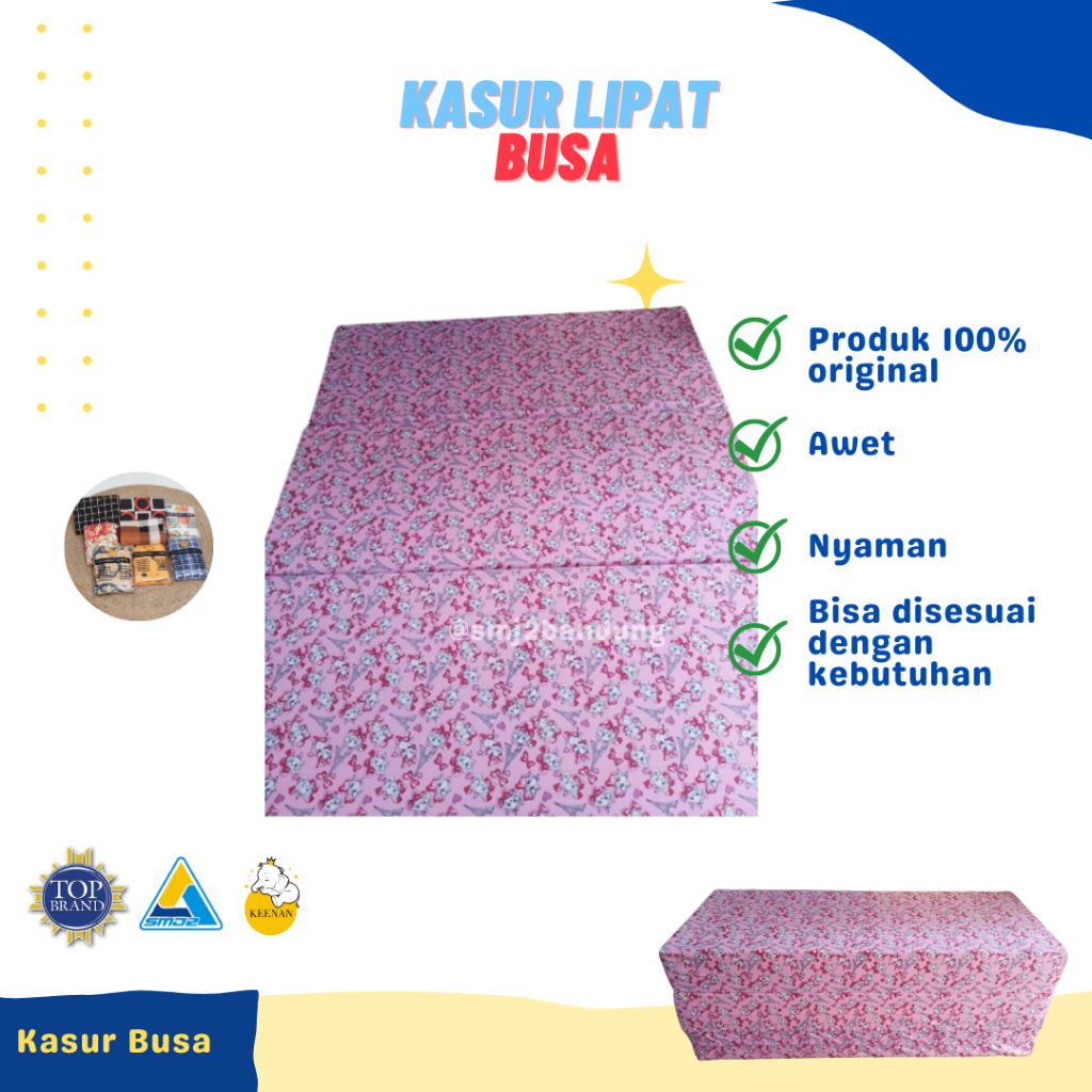 SMJ2BANDUNG KASUR LIPAT INOAC ROYAL CETRAL FOAM MURAH UKURAN DOUBLE XL 140X200 BERKUALITAS