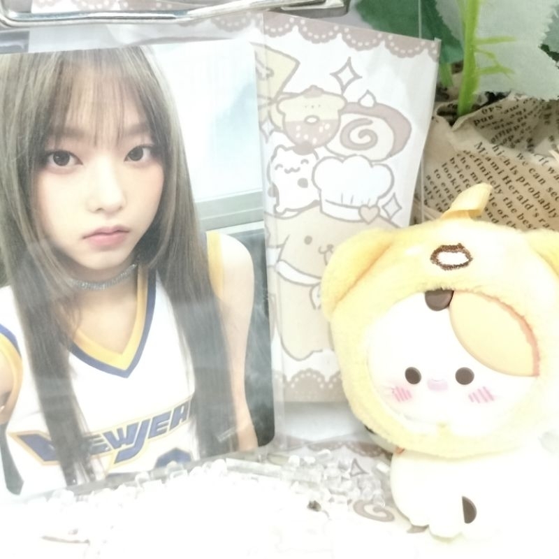 ( baca desk,jangan dibeli ) haerin jersey official photocard newjeans off pc