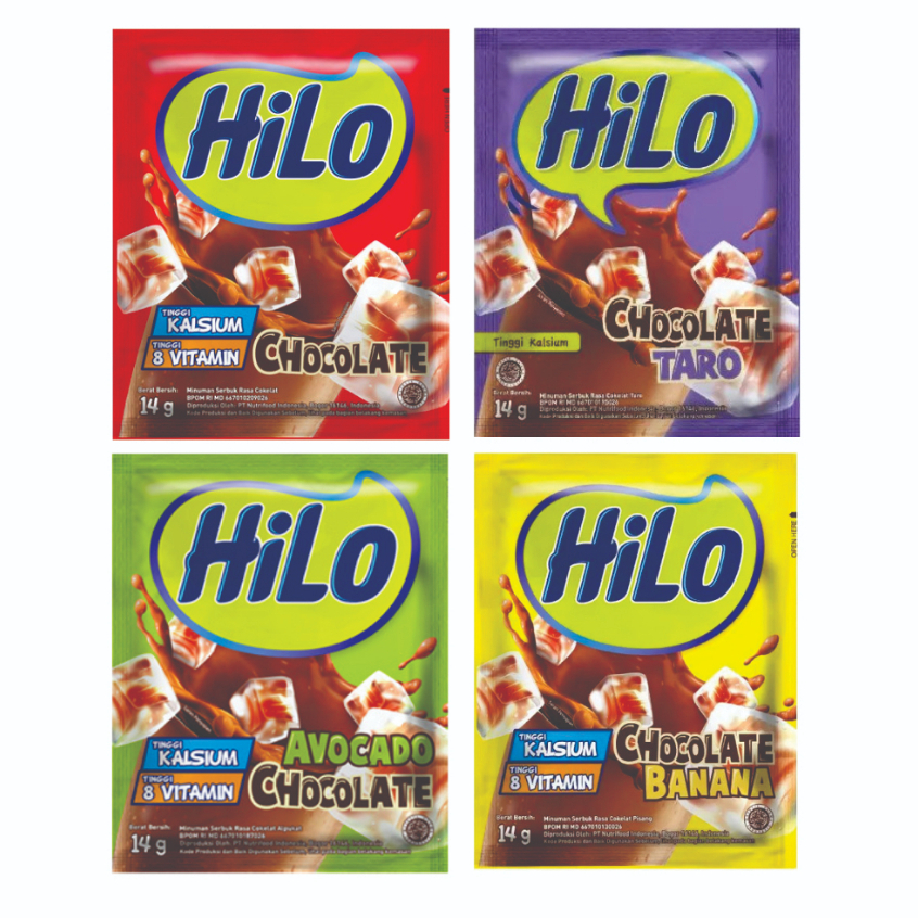 

Susu Hilo Sachet 14 gr Renceng isi 10's