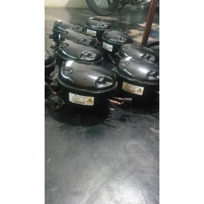 Kompresor kulkas inverter merk LG kode 110 BEKAS HASIL COPOTAN