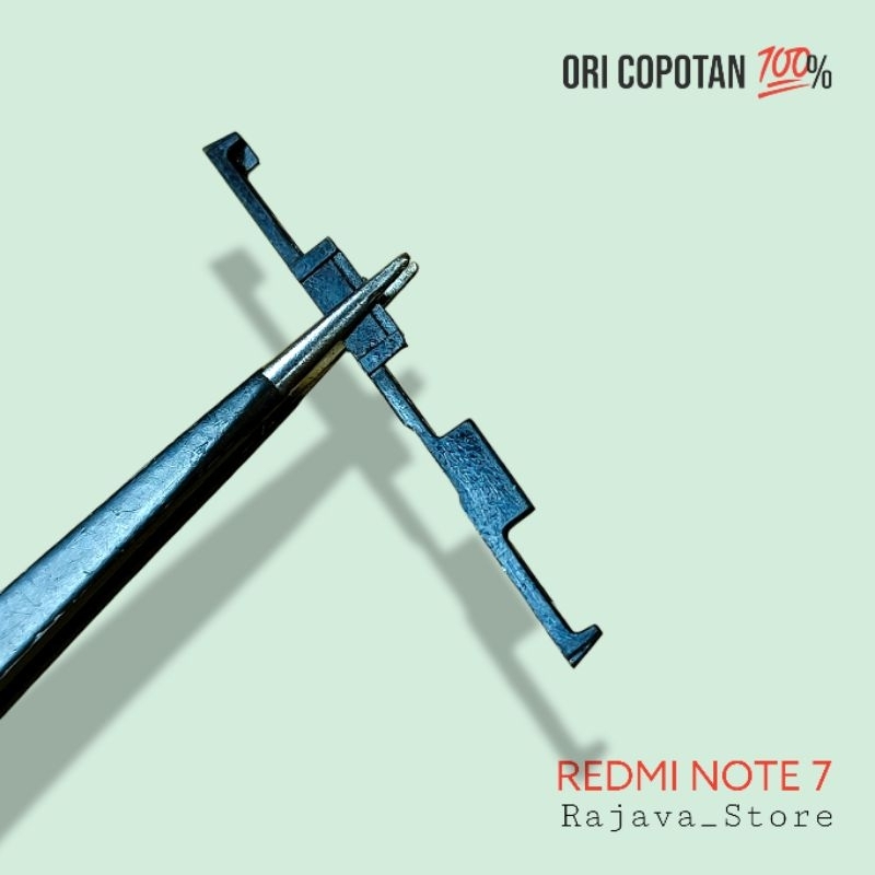 Kunci pengunci tombol power volume redmi note 7 ori original cabutan copotan asli utuh