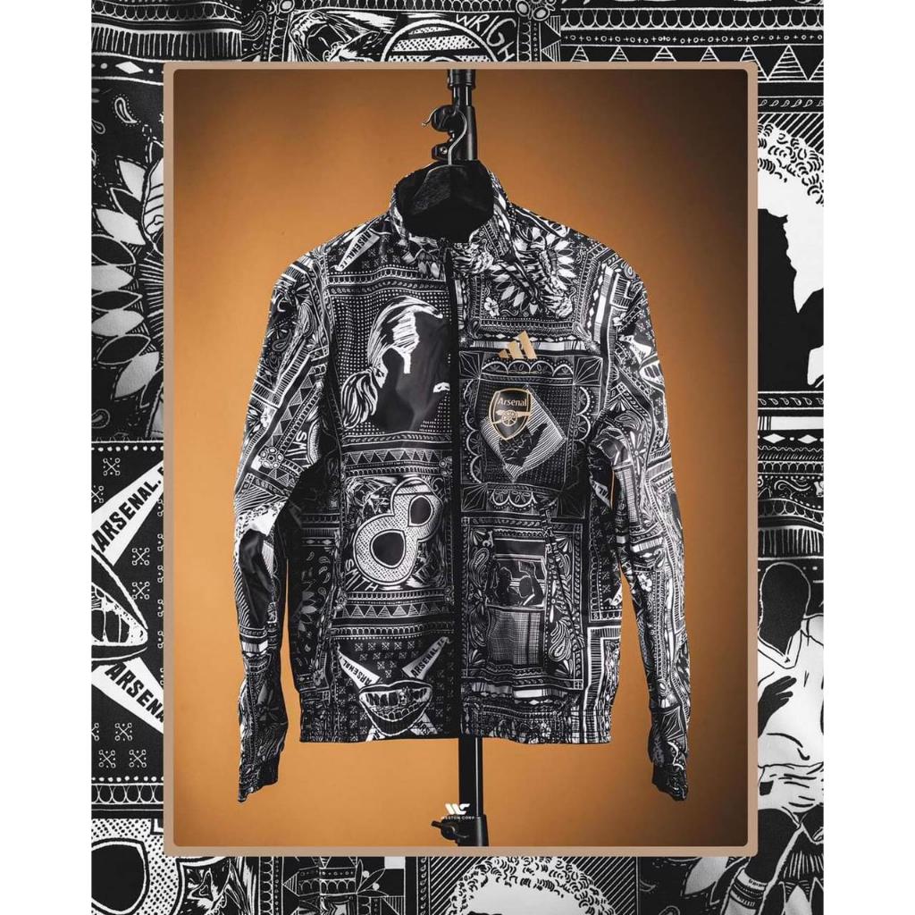 PRE-ORDER ARSENAL IAN WRIGHT REVERSIBLE (BOLAK-BALIK) JACKET