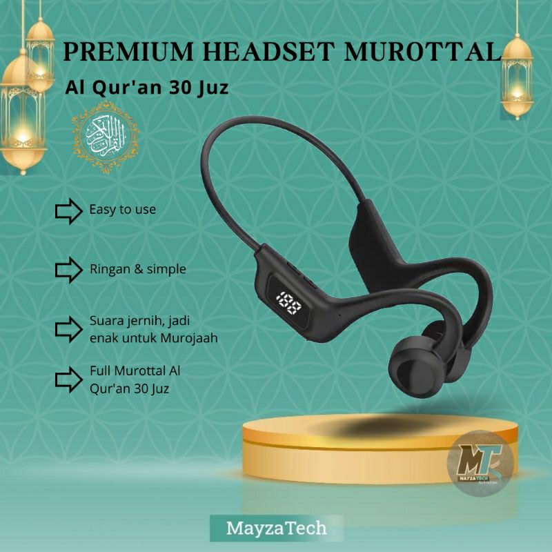 Headset Murottal Al Qur'an 30 Juz full