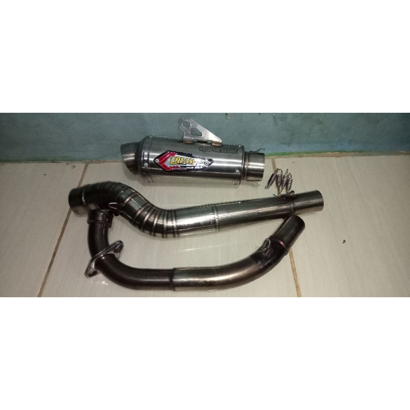 Knalpot Creampie Jogja cp3 sarfull original satria Fu FULSHET