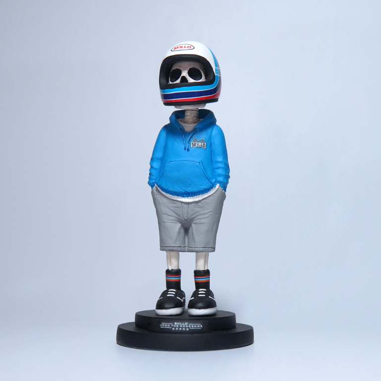 Jhon Blue With Flat RBB / SKILLO FIGURE JHON THE HANDSOME