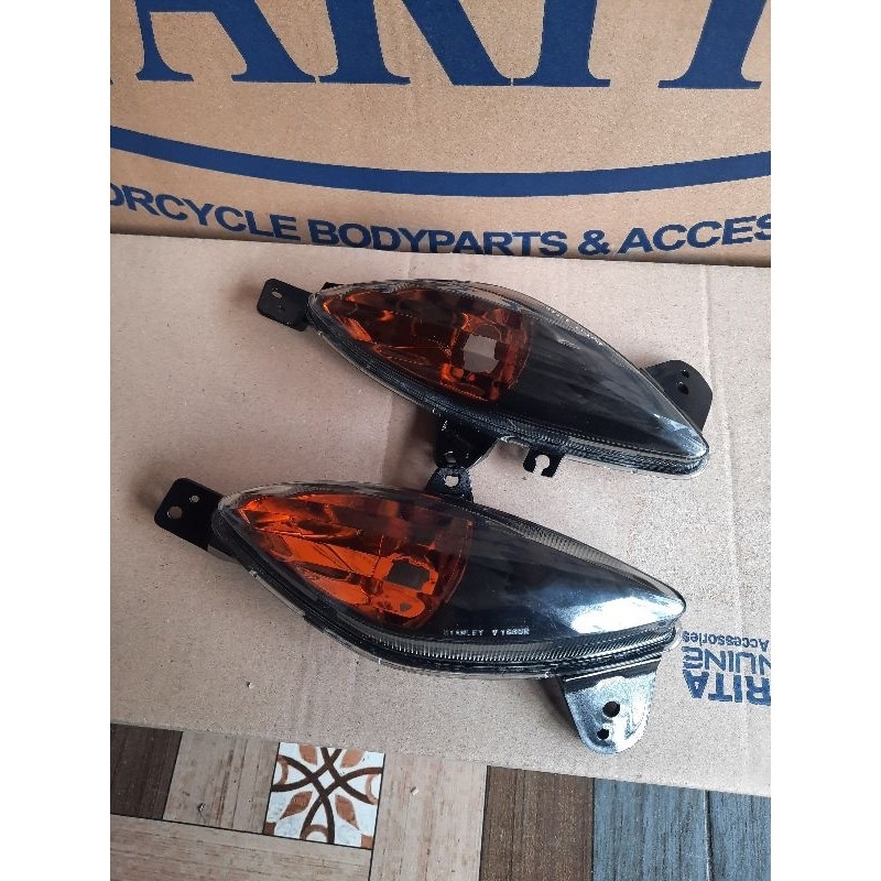 Lampu Sein sen belakang Yamaha Fino FI Fino 125 Smoke Custome Oren