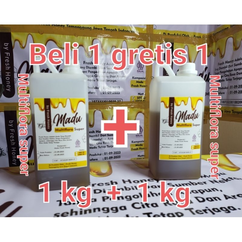 

MADU MULTIFLORA SUPER 1KG+1KG