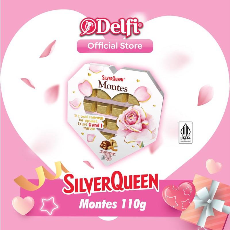 

Silverqueen Montes Love Valentine's Day | Coklat Silver Queen