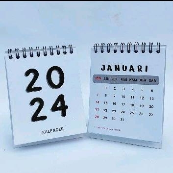 

kalender mini meja 10 x 10 cm