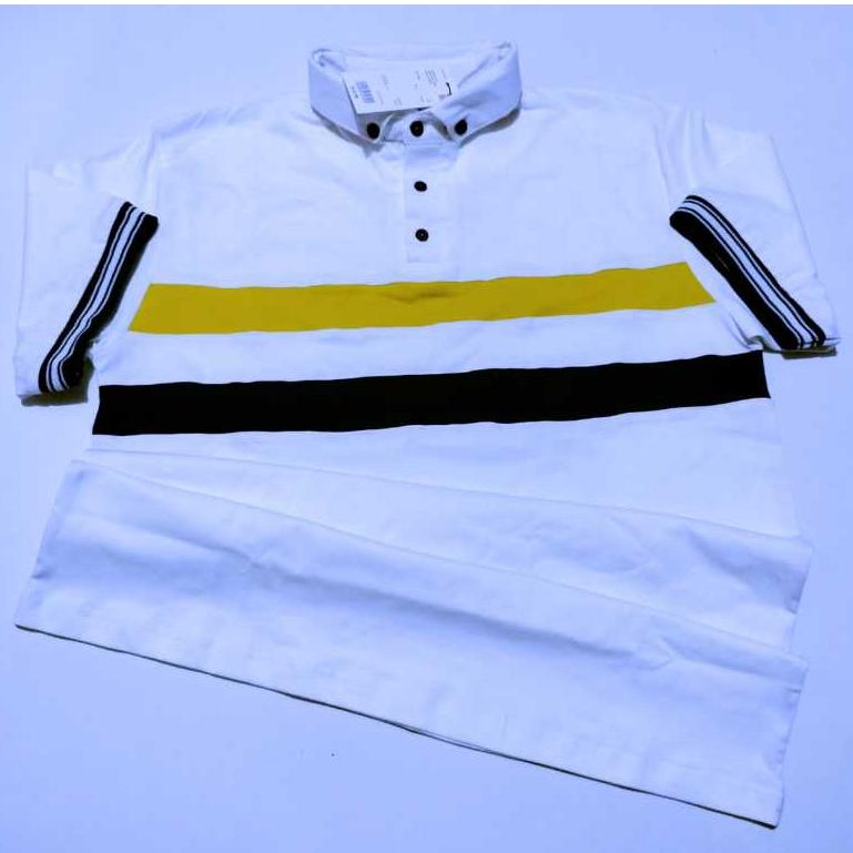 Kaos Kerah Pria - Kaos Polo Kerah List - Kaos Lengan Pendek - Kaos Kerah Seragam - Kaos Polo Distro 