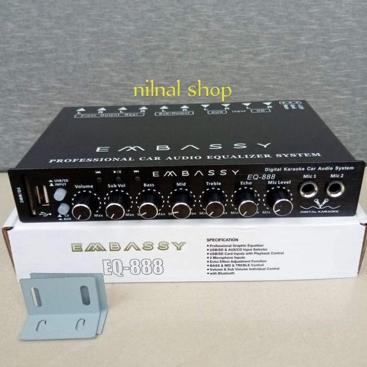 bB PARAMETRIK MOBIL BLUETOOTH EMBASSY 888