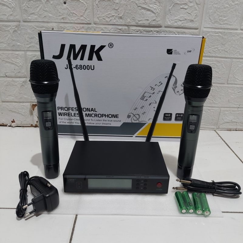 mic wireless JMK JK 6800U original