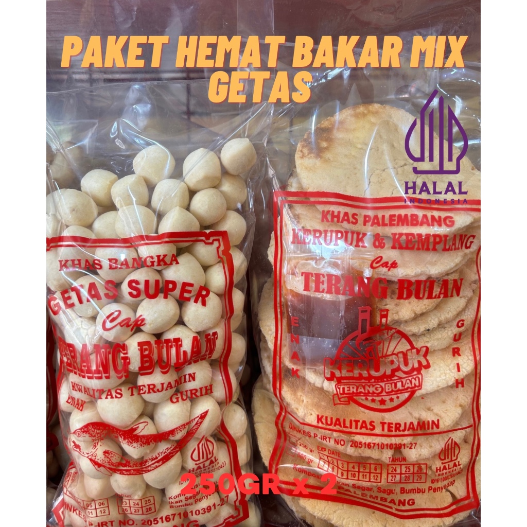 

PAKET HEMAT 500GR BAKAR MIX GETAS
