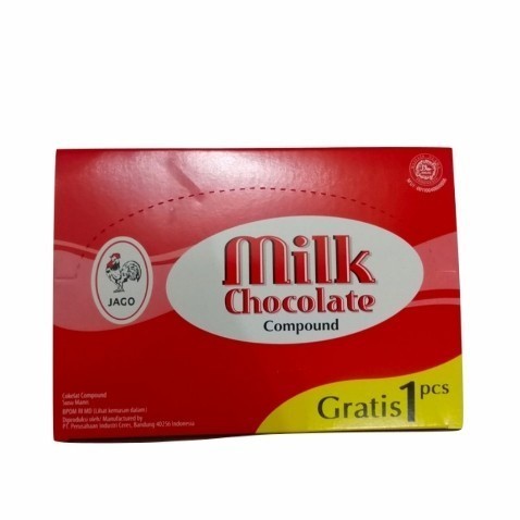 

JAGO COKLAT CHOCOLATE MILK AYAM JAGO 8 GRAM - 1 DUS ISI 12