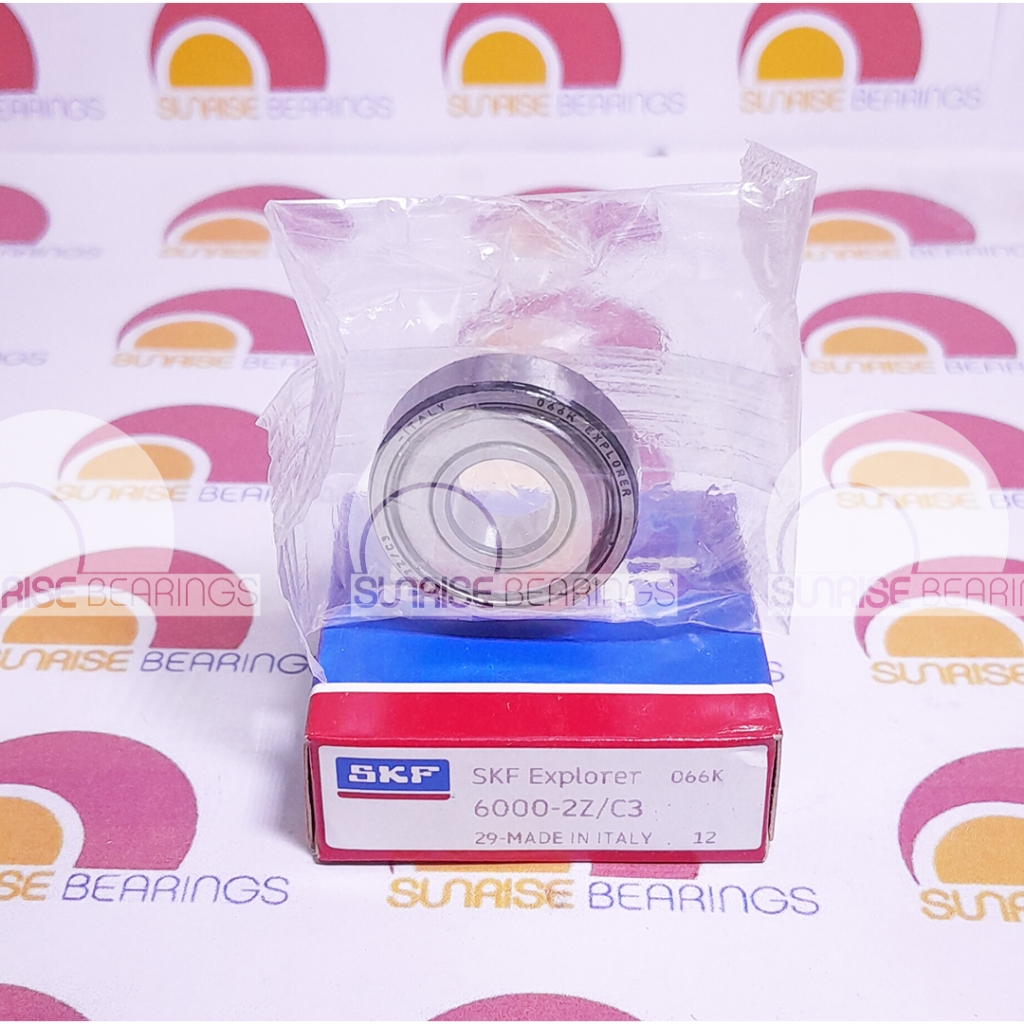 Deep Groove Ball Bearing SKF 6000 2Z/C3