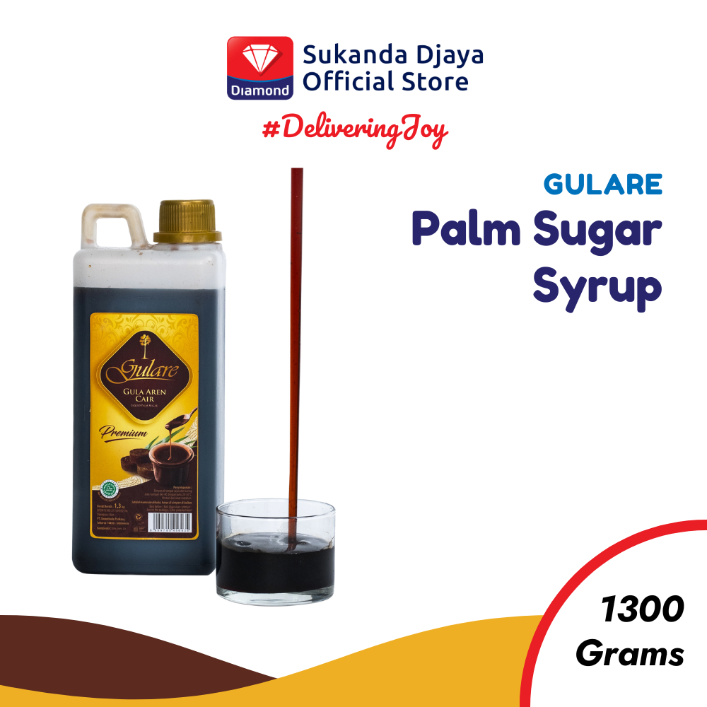 

Gulare Palm Sugar Syrup (Gula Aren Cair) 1.3 Kg