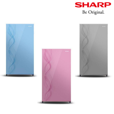 KULKAS 1 PINTU SHARP SJ N192D AB AP AS KAPASITAS 184 L FULL INSULATION