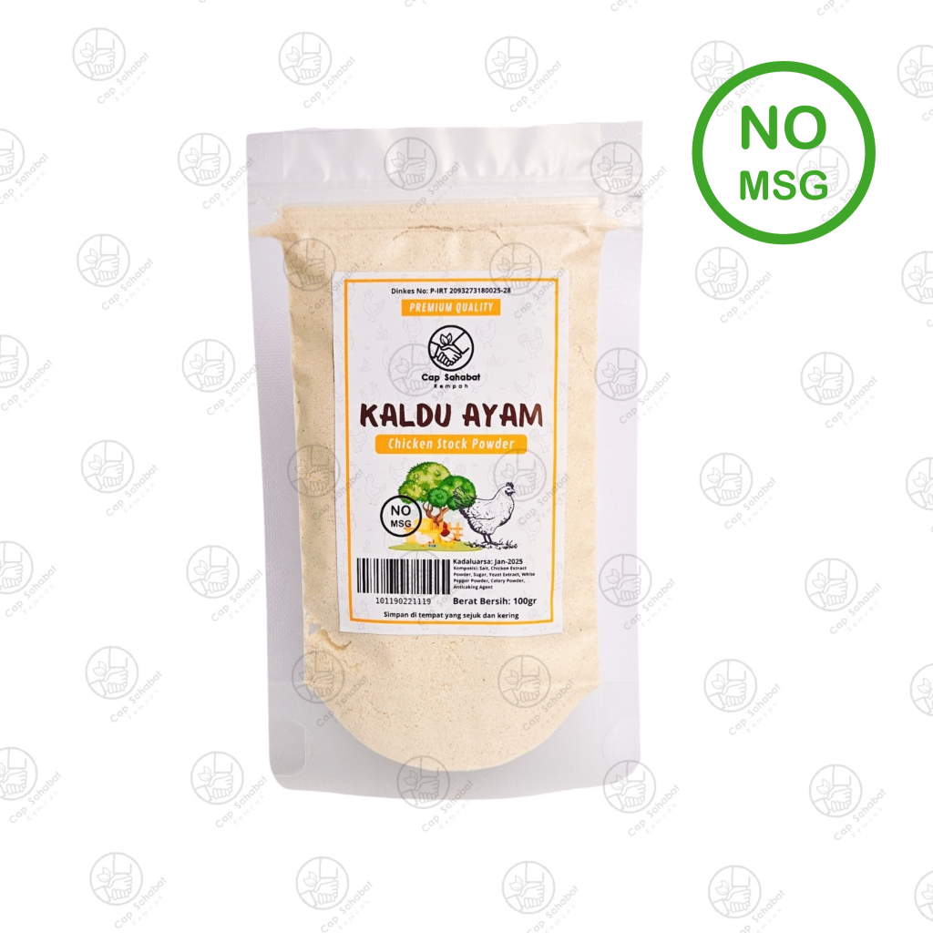 

Kaldu Ayam No MSG / Rempah / JSR 100% PREMIUM QUALITY