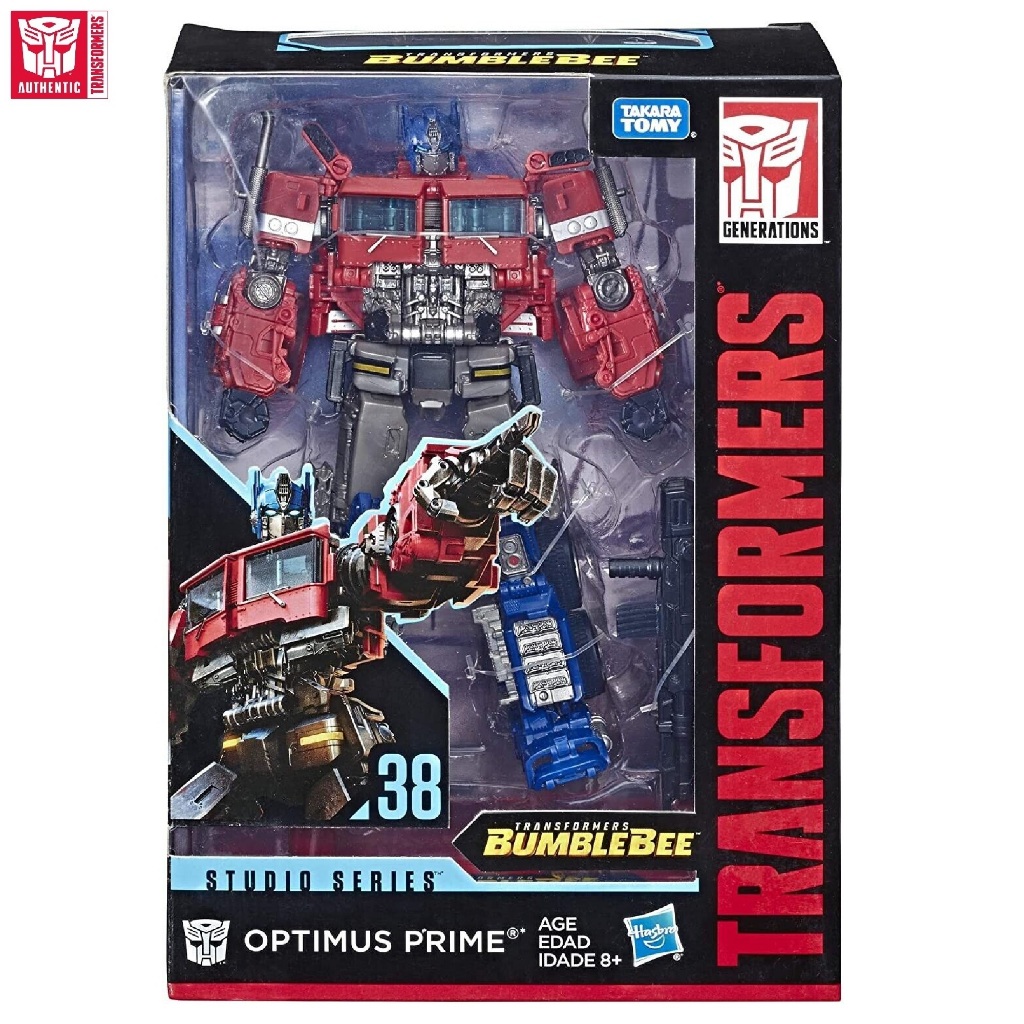 TRANSFORMERS Studio Series 38 Voyager Bumblebee Movie Optimus Prime Figure TFOE4629