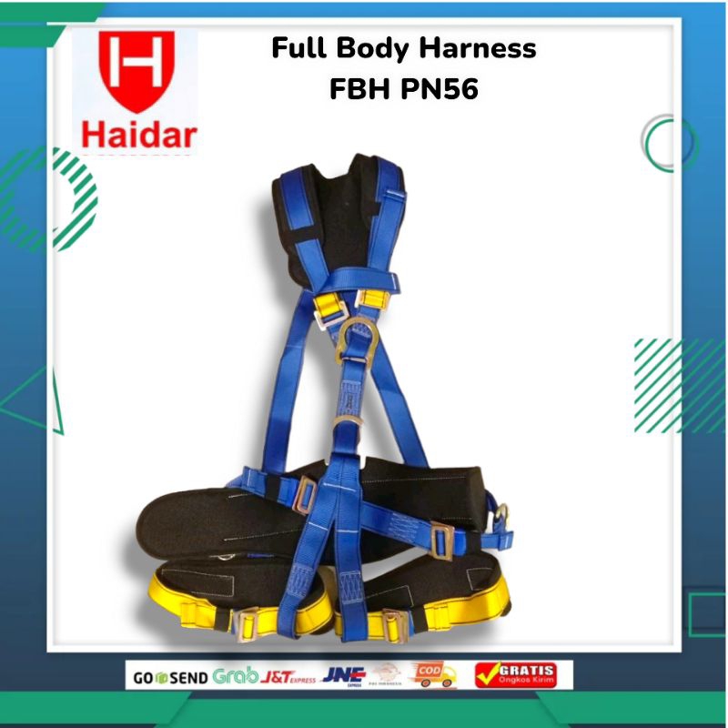 Full Body Safety Harness Haidar FBH PN 56 Original / Harness Safety Rescue /Harness Safety Climb