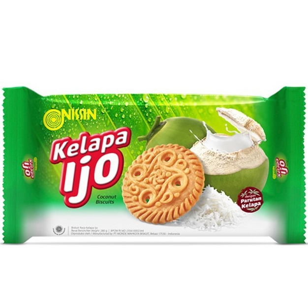 

Nissin Biskuit Kelapa Ijo 280 gr