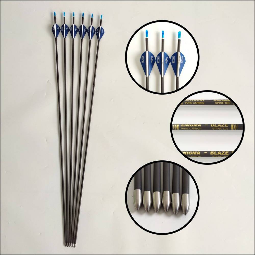 ARROW CARBON ENIGMA BLAZE SPINE 800 - ANAK PANAH KARBON - DNAZONE